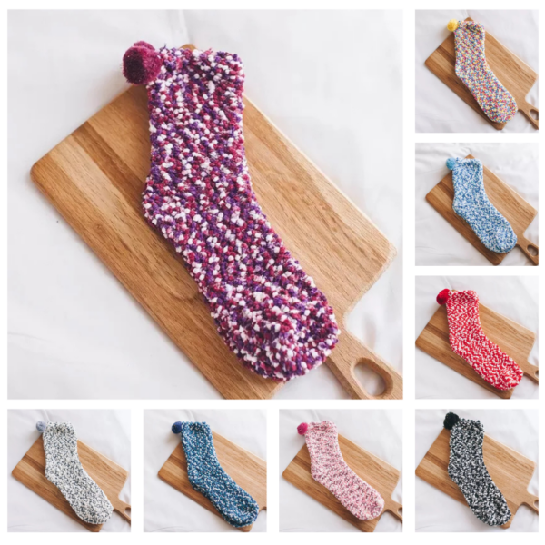 Floor Socks: Cake Confetti