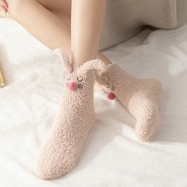 Floor Socks: Bunny Ears