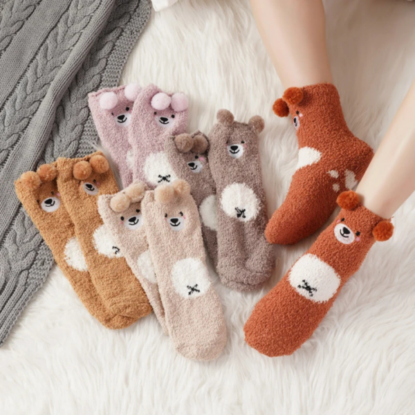 Floor Socks: Cuddle Cubs