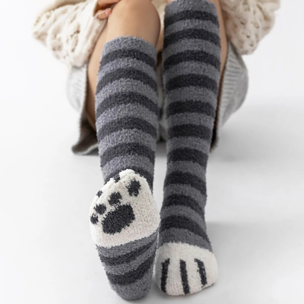 Floor Socks: Cat Paws