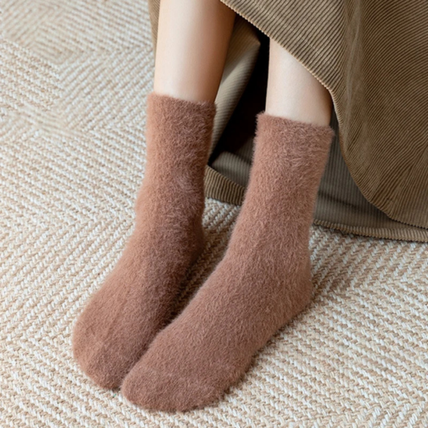 Floor Socks: Warm & Fuzzy