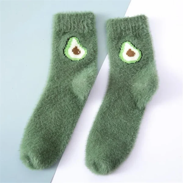 Floor Socks: Fuzzy Farm Friends - Image 2