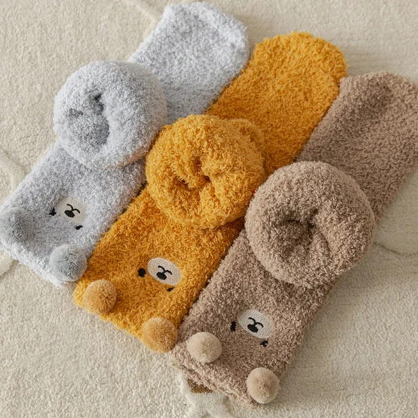 Floor Socks: Bear Hug - Image 3