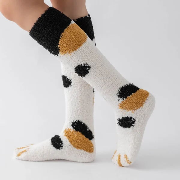 Floor Socks: Cat Paws - Image 4