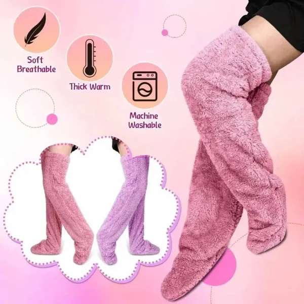 Floor Socks: Cozy Cloud Leggings - Image 3