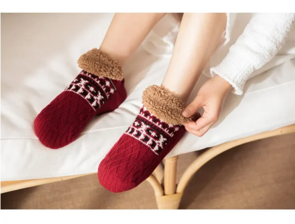 Floor Socks: Heritage Cozy Slippers - Image 5