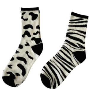 2 Pairs: Zebra & Moo Set