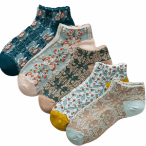 5 Pairs: Rustic Bloom Set