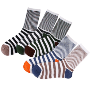 5 Pairs: Stripe & Sole Set