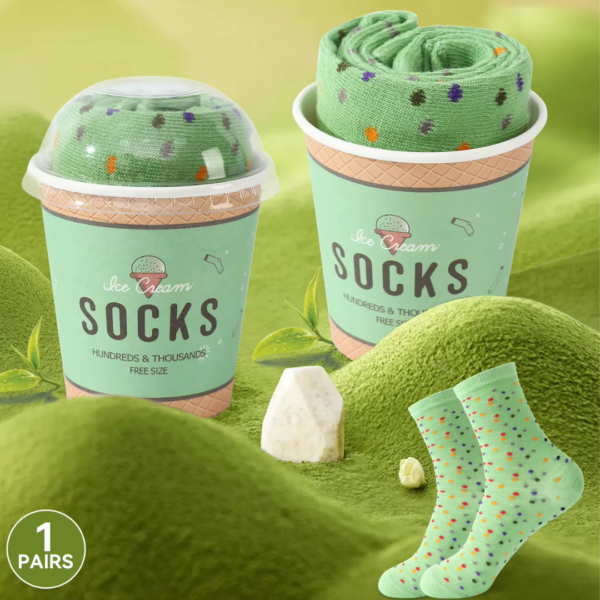 Gift Box: Ice Cream - Mint Confetti