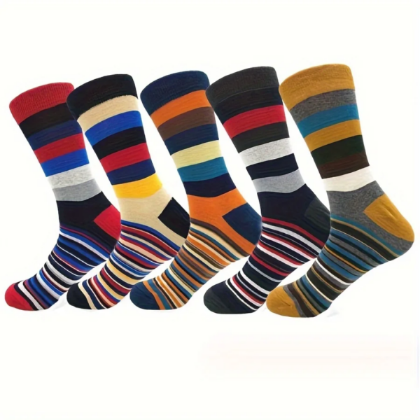 5 Pairs: Stripes & Vibes Set
