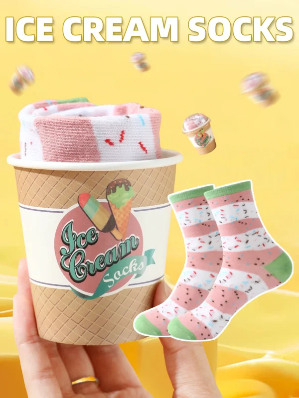 Gift Box: Ice Cream - Mint Strawberry Sprinkles