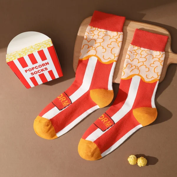 Gift Box: Popcorn - Poppin' fun Socks - Image 3