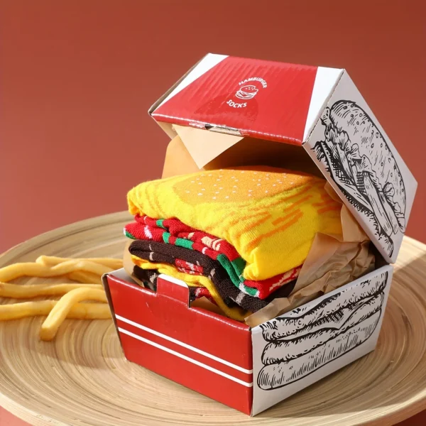 Gift Box: Burger - Double Decker - Image 4