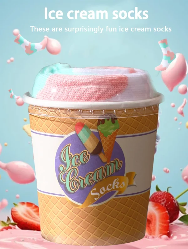 Gift Box: Ice Cream - Cotton Candy Swirl