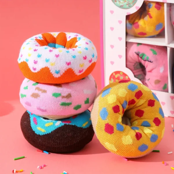 Gift Box: Donut - Sprinkle Strolls Set - 4 Pairs - Image 5