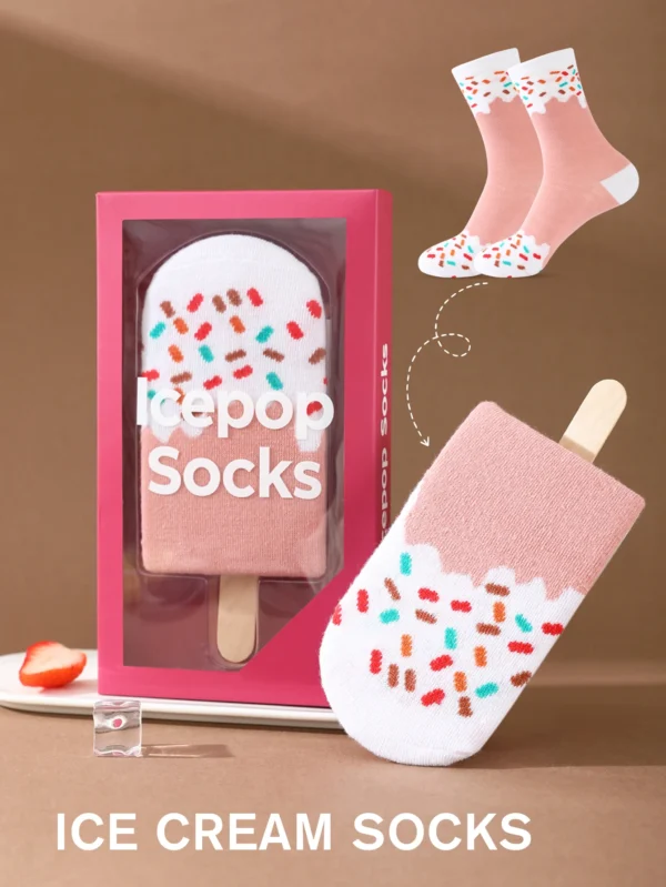 Gift Box: Ice Pop - Strawberry Funfetti