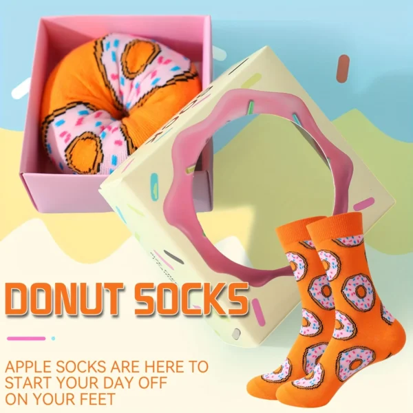 Gift Box: Donut - Orange Sprinkle Delight