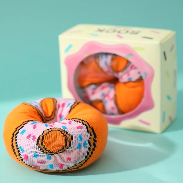 Gift Box: Donut - Orange Sprinkle Delight - Image 2