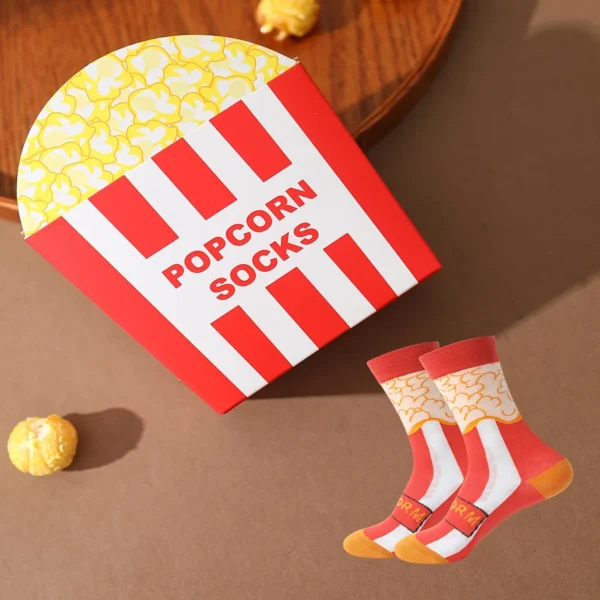 Gift Box: Popcorn - Poppin' fun Socks - Image 2