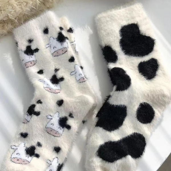 2 Pairs: Cozy Cows Set