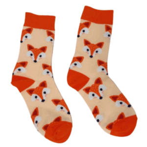 1 Pair: Foxy Feet