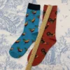 Adult Crew Unisex Cartoon Cock Rooster Crow Funny Cute Socks Chick Carapace Dopamine Color Pheasant Hen Little Chicken Young - Image 4
