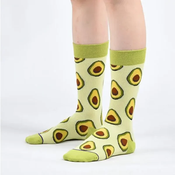 Cute Women Socks Cartoon Animal Food Fruit Socks Kawaii Funny Trendy Socks Happy Harajuku Casual Socks Autumn Spring Stocking - Image 2