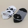 5 Pairs/Pack Women's Cow Letter Stripe Print Cartoon Cute Ankle Socks Cotton Soft Breathable Spring Summer Short Socks Lot - Image 4